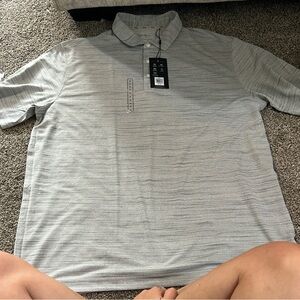 Walter Hagen Gray Polo Shirt